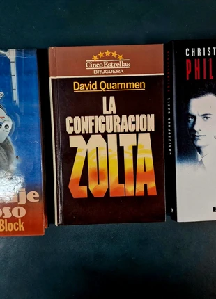 Lote 3 libros, staat: Goed, € 8,50, € 9,63 inclusief Kopersbescherming