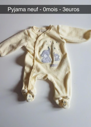 Pyjama Neuf, marque: In Extenso, état: Neuf sans étiquette, taille: Naissance / 44 cm, 1,00 €, 1,75 € Protection acheteurs incluse