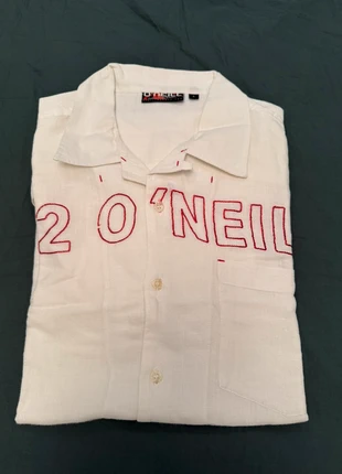 Camicia estiva in lino-cotone O’Neill, taglia L, come nuova., marque: O'Neill, état: Très bon état, taille: L, 8,00 €, 9,10 € Protection acheteurs incluse