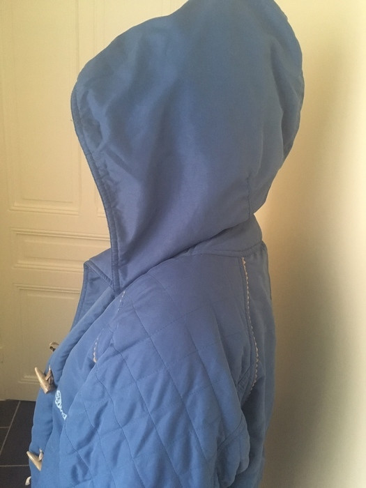 manteau Bleu capuches poches Taille S-M 2