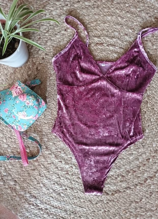 Body de danse gala en velours rose, état: Très bon état, taille: S / 36 / 8, 8,00 €, 9,10 € Protection acheteurs (Pro) incluse