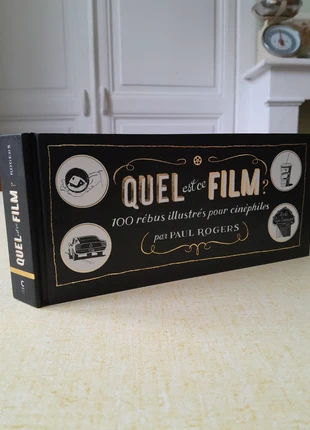 Livre jeu rébus Cinéma Quel film ?, état: Neuf sans étiquette, 6,00 €, 7,00 € Protection acheteurs incluse