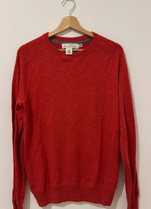 Pull ras de cou - H&M - Rouge - Taille M - Homme, brand: H&M, condizioni: Ottime, taglia: M, €8.00, €9.10 include la Protezione acquisti