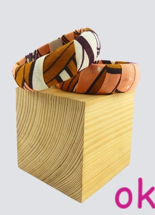 Lot de 2 Bracelets ornées de wax, marke: Africa, zustand: Sehr gut, 11,00 €, 12,25 € beinhaltet Vinted-Käuferschutz Pro