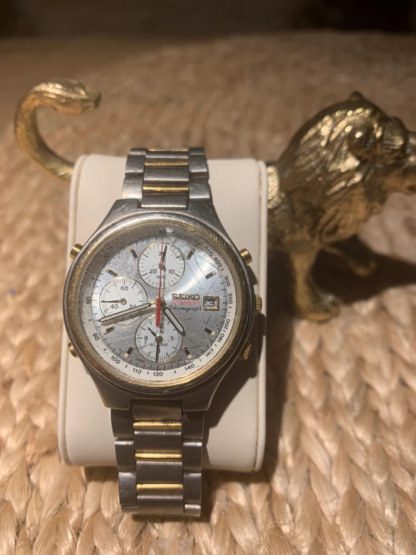 Seiko cheap chronograph 1990