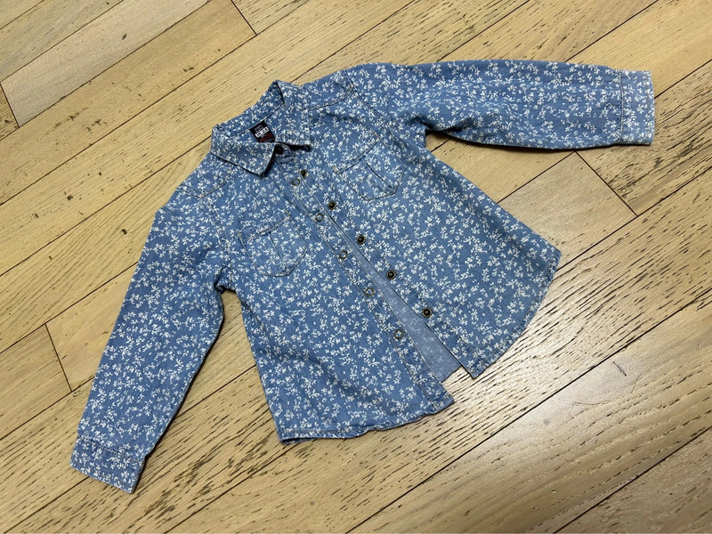 Chemise en denim Zara baby 2