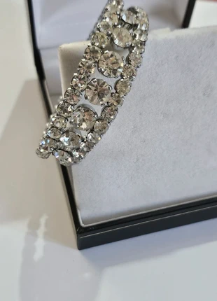 Vintage art deco paste glass diamanté banglebracelet, brand: ArtDeco, condition: Good, £5.00, £5.95 includes Buyer Protection