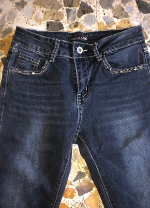 Jeans skinny blu scuro, brand: Nazzaro, condizioni: Buone, taglia: S / IT 40 / EU 36, €3.50, €4.38 include la Protezione acquisti