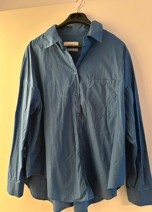 Chemise Omer bleu 48, merk: Make My Lemonade, staat: Heel goed, maat: 4XL / 48 / 20, € 90,00, € 95,20 inclusief Kopersbescherming