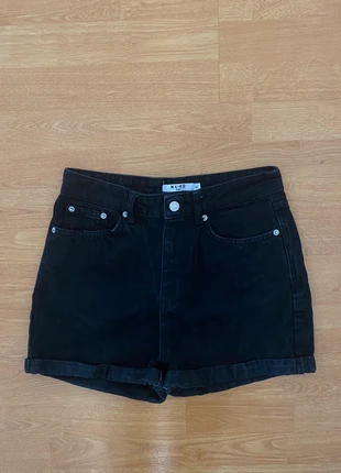 Short jean noir revers NAKD T.36 - Neuf , marque: NA-KD, état: Neuf sans étiquette, taille: S / 36 / 8, 15,00 €, 16,45 € Protection acheteurs incluse