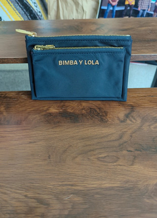 Bimba y Lola Croc-Effect Logo-Print Wallet - ShopStyle