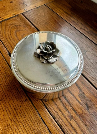 Boîte à bijoux métal argenté, zustand: Sehr gut, 19,00 €, 20,65 € inklusive Vinted-Käuferschutz