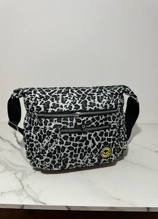 Leopard printed crinkle nylon crossbody strap shoulder bag Women Travel Bag Girls School work, brand: Unbranded, condition: New with tags, £9.99, £11.19 includes Buyer Protection