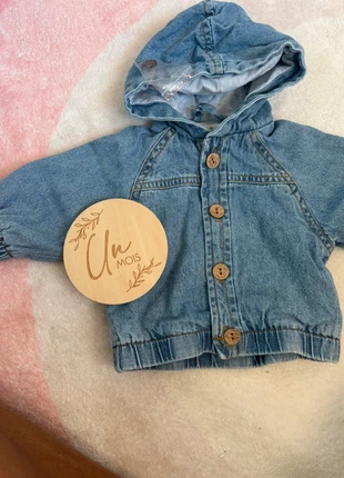 Veste blouson 1 mois, marca: Zeeman, estado: Nuevo con etiquetas, tamaño: De hasta 1 mes / 50 cm, 2,00 €, 2,80 € Protección al comprador incluida