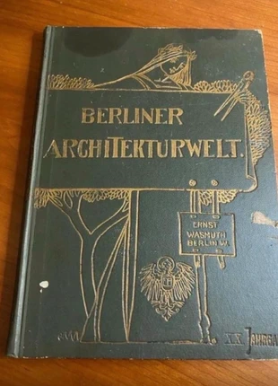 Arquitectura alemana 1918, marca: VERLAG VON ERNST WASMUTH A.G, estado: Muy bueno, 85,00 €, 89,25 € Protección al comprador incluida