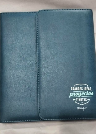 Carpeta archivador turquesa, marca: Mr Wonderful, estado: Nuevo sin etiquetas, 7,90 €, 9,00 € Protección al comprador incluida