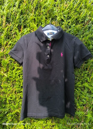 Pollo Ralph Lauren femme noir et rose avec strass, brand: Ralph Lauren, condizioni: Ottime, taglia: M / IT 42 / EU 38, €12.00, €13.30 include la Protezione acquisti