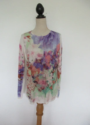 Escada fantastische gilet wol/zijde designerstuk, marca: Escada, estado: Novo sem etiquetas, tamanho: XL / 42 / 14, €50.00, €53.20 inclui Proteção do Comprador