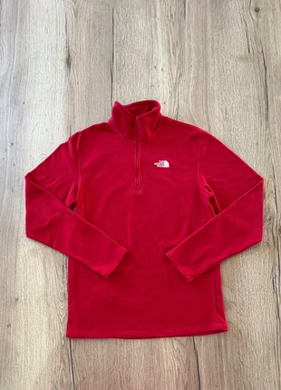 Quart zip polaire The North Face TKA 100 Glacier Polaire Homme Rouge – Taille S –, merk: The North Face, staat: Heel goed, maat: S, € 25,00, € 26,95 inclusief Kopersbescherming Pro