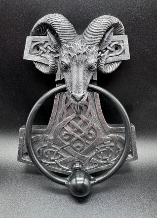 Nemesis Now Thors Hammer Door Knocker 15.9cm, Grey, brand: Nemesis Now, condition: Like new, £23.99, £25.89 includes Buyer Protection Pro