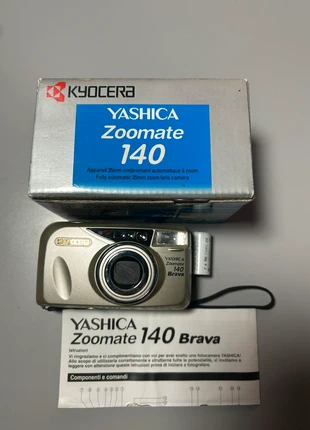 Yashica Zoomate 140, marke: Kyocera, zustand: Gut, 79,99 €, 84,69 € inklusive Vinted-Käuferschutz