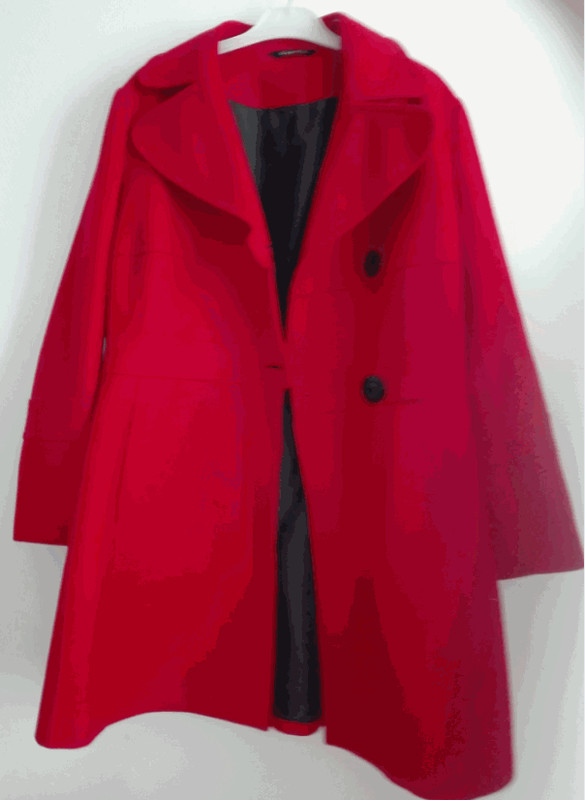 manteau rouge caroll