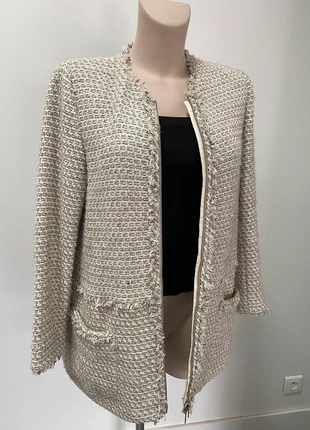 Veste en tweed Zara taille M, marque: Zara, état: Très bon état, taille: M / 38 / 10, 28,00 €, 30,10 € Protection acheteurs incluse