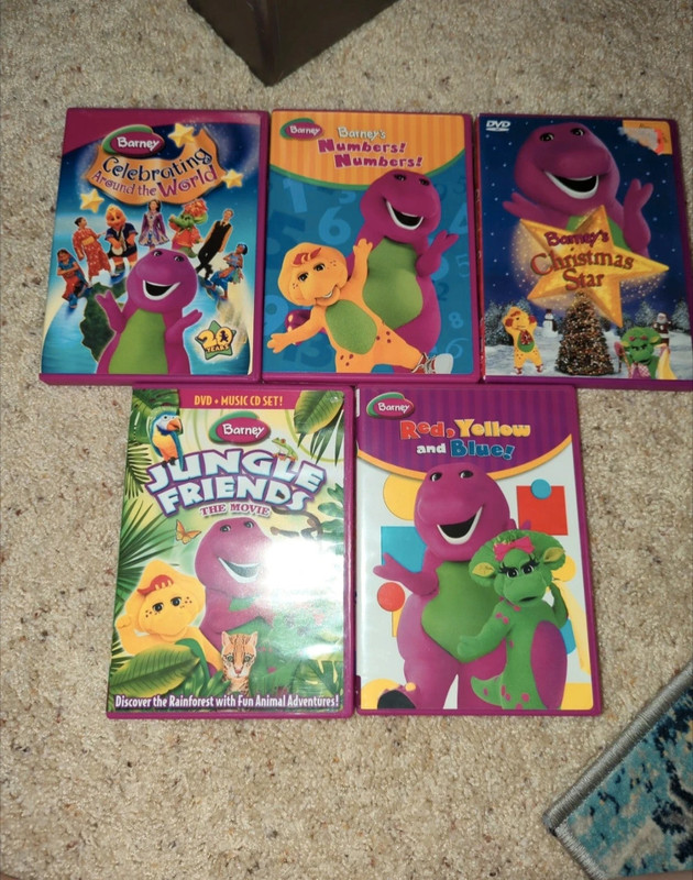 Barney DVD collection | Vinted