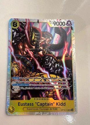 Eustass "Captain" Kidd OP10-112 Fr, marque: OnePiece, état: Très bon état, 1,00 €, 1,75 € Protection acheteurs incluse