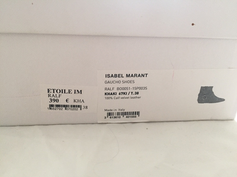 Bottines isabel 2024 marant vinted