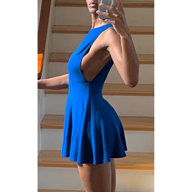 Backless Mini Dress 1