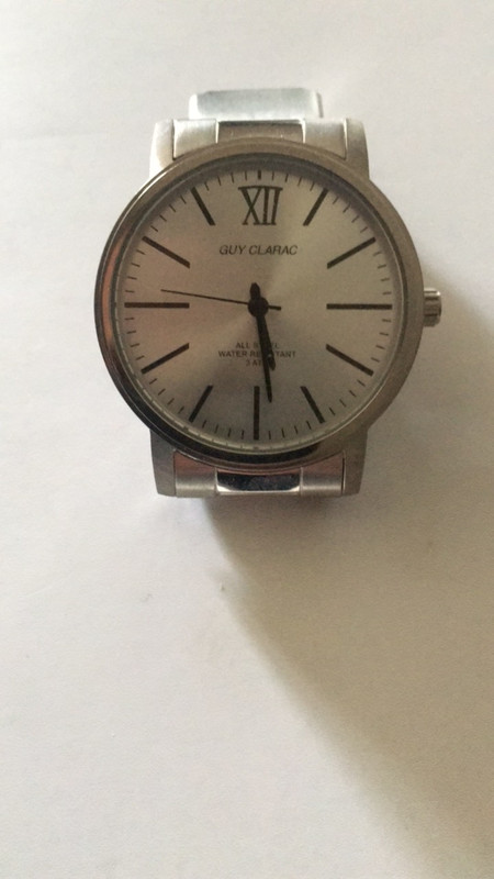 Montre Guy Clarac argent Vinted