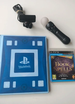 Lot PS3 book of spells : jeu, Wonderbook, motion controller et, condition: Good, €29.00, €31.15 includes Buyer Protection Pro