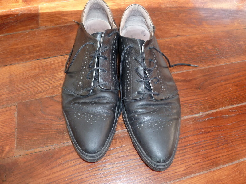 Chaussures noires vintage 1
