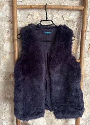 Fausse fourrure violette, brand: cojean, condition: Very good, size: M / 38 / 10, €9.00, €10.15 includes Buyer Protection