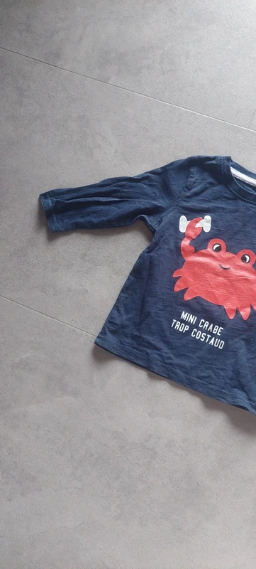 Lot de deux t shirt manches longues 18 mois - photo numéro 3