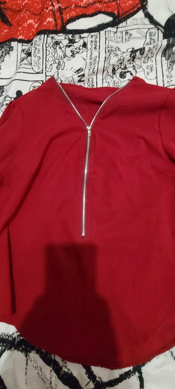 Maillot rouge transparent 2