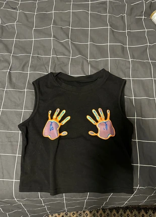 Top con grafiche, marque: Shein, état: Très bon état, taille: S, 3,00 €, 3,85 € Protection acheteurs incluse