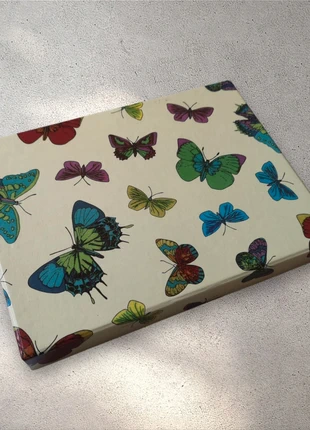 Caja multiusos mariposas con 4 piezas | Nueva, marque: Local, état: Neuf sans étiquette, 12,00 €, 13,30 € Protection acheteurs incluse