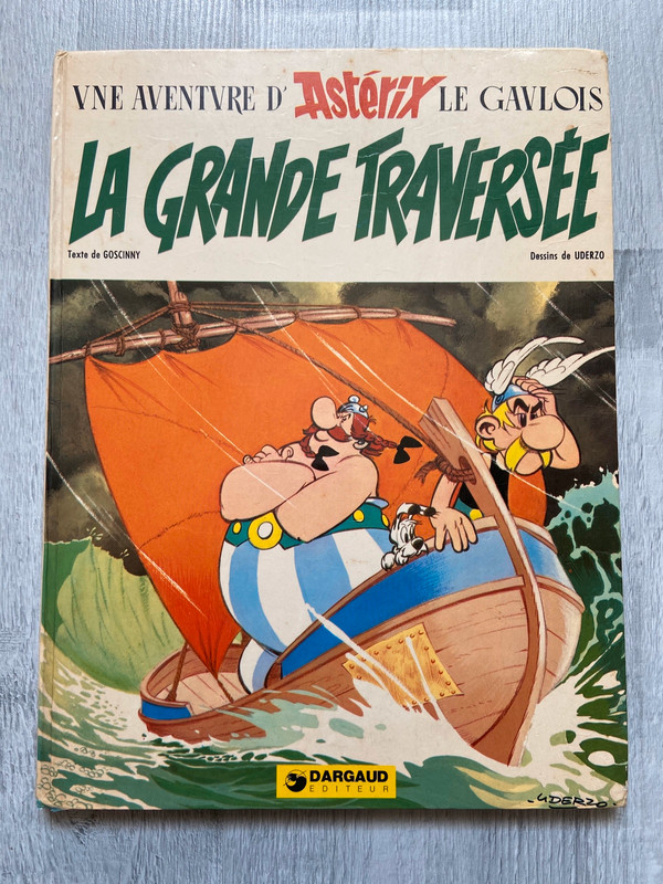 Vintage 1975 Dargaud Puzzle Asterix & Obelix 500 Pieces 