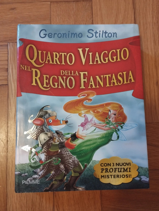 libro per bambini Quarto viaggio nel regno della fantasia di Geronimo  Stilton