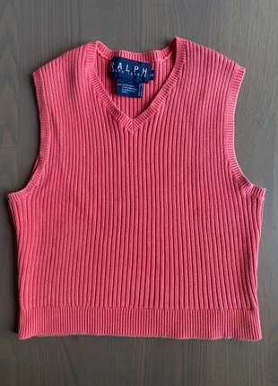 Sleeveless pink Ralph Lauren sweater, marque: Ralph Lauren, état: Très bon état, taille: M / 38 / 10, 20,00 €, 21,70 € Protection acheteurs incluse