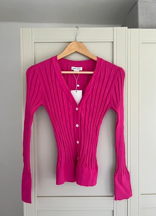 Urbano Revivo pink ribbed buttoned up top, brand: Urban Revivo, condition: New with tags, size: L / 12, £12.00, £13.30 includes Buyer Protection
