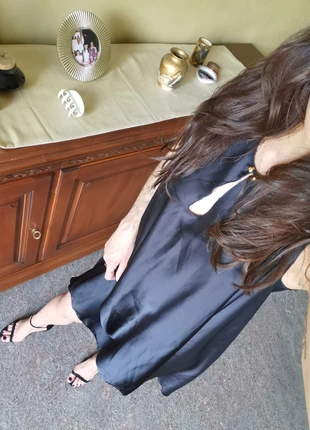 Robe chic Cocktail satin , brand: Valerio, condition: Very good, size: M / 38 / 10, €15.00, €16.45 includes Buyer Protection