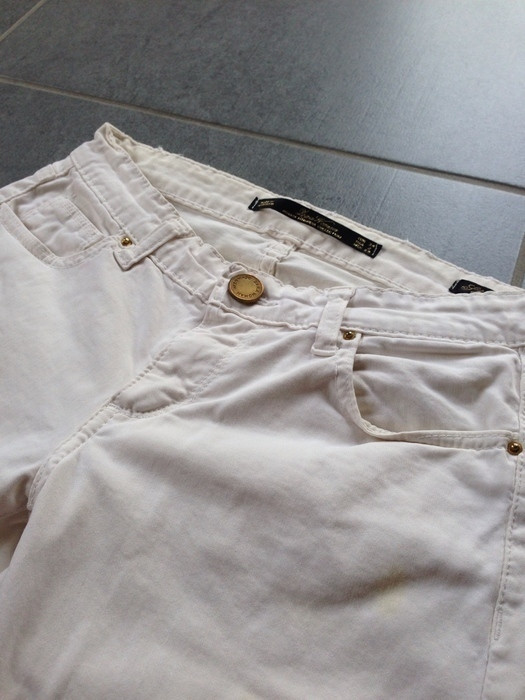 Pantalon blanc très bon état 4