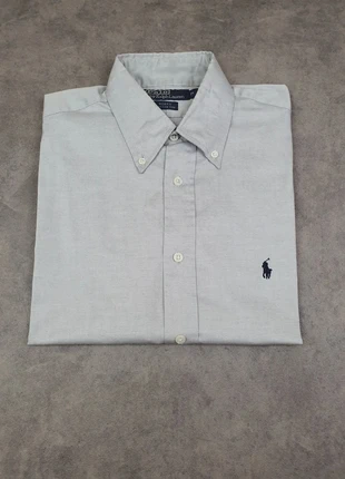 Chemise grise logo brodé bleu Marque Raph Lauren Taille M, marque: Ralph Lauren, état: Très bon état, taille: M, 35,00 €, 37,45 € Protection acheteurs (Pro) incluse