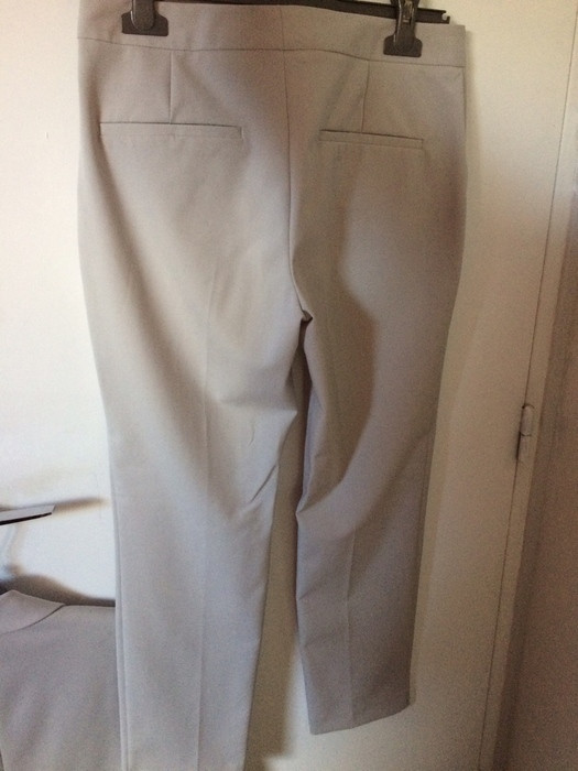 Pantalon tailleur gris 3