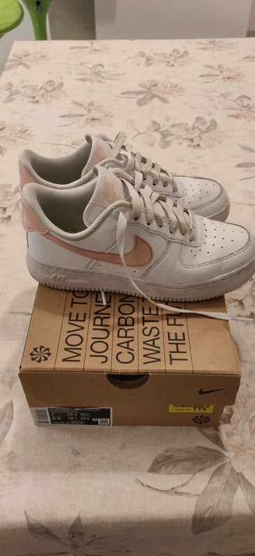 Scarpe Nike air force 1 donna tg 38 bianche e rosa