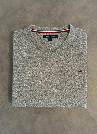 Pull Tommy Hilfiger Homme Taille L Gris Clair Chiné Col V Sweat Mode Hoodie Classique, marque: Tommy Hilfiger, état: Très bon état, taille: L, 25,00 €, 26,95 € Protection acheteurs incluse