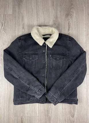 Levi's Blouson Camionneur Sherpa Noir Winter Jacket L VL01., marque: Levi's, état: Très bon état, taille: L, 65,00 €, 68,95 € Protection acheteurs incluse